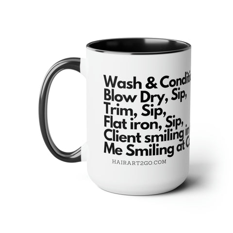 Sip Coffee Mugs, 15oz