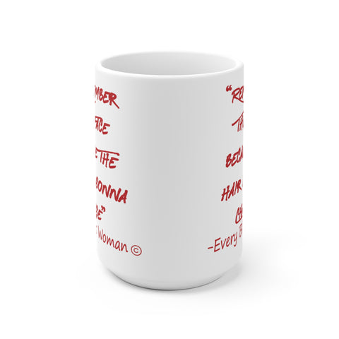 White Remember Ceramic Mug